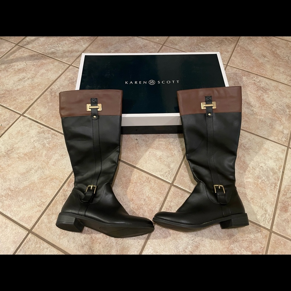 Womens Boots Karen Scott Riding Boots Classic 8.5